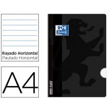 CADERNO AGRAFADO OXFORD OPENFLEX DIN A4 48F PAUTADO COR PRETO