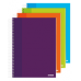 CADERNO ESPIRAL A4 CAPA DURA 120F 70G PAUTADO