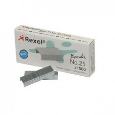 AGRAFES REXEL N.º25 OU 21/4 (CX 1500)